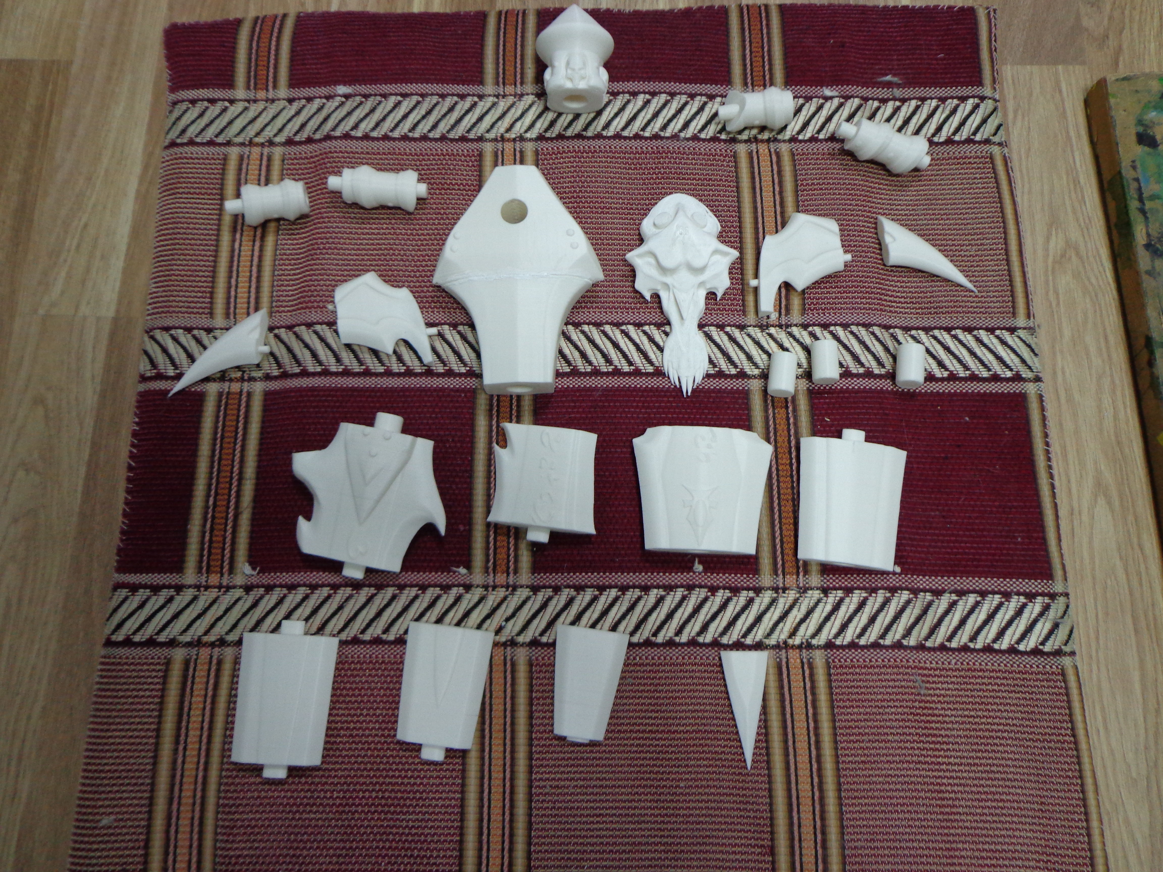  Frostmourne in parts 3D print model 3D print model_6