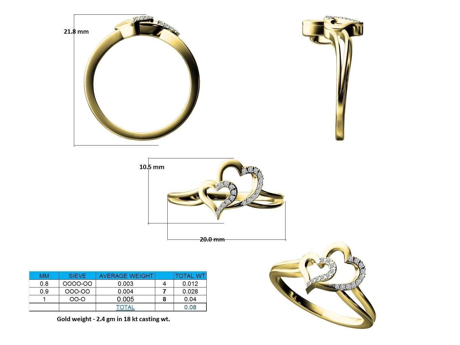 Ring - 221 3D print model_4