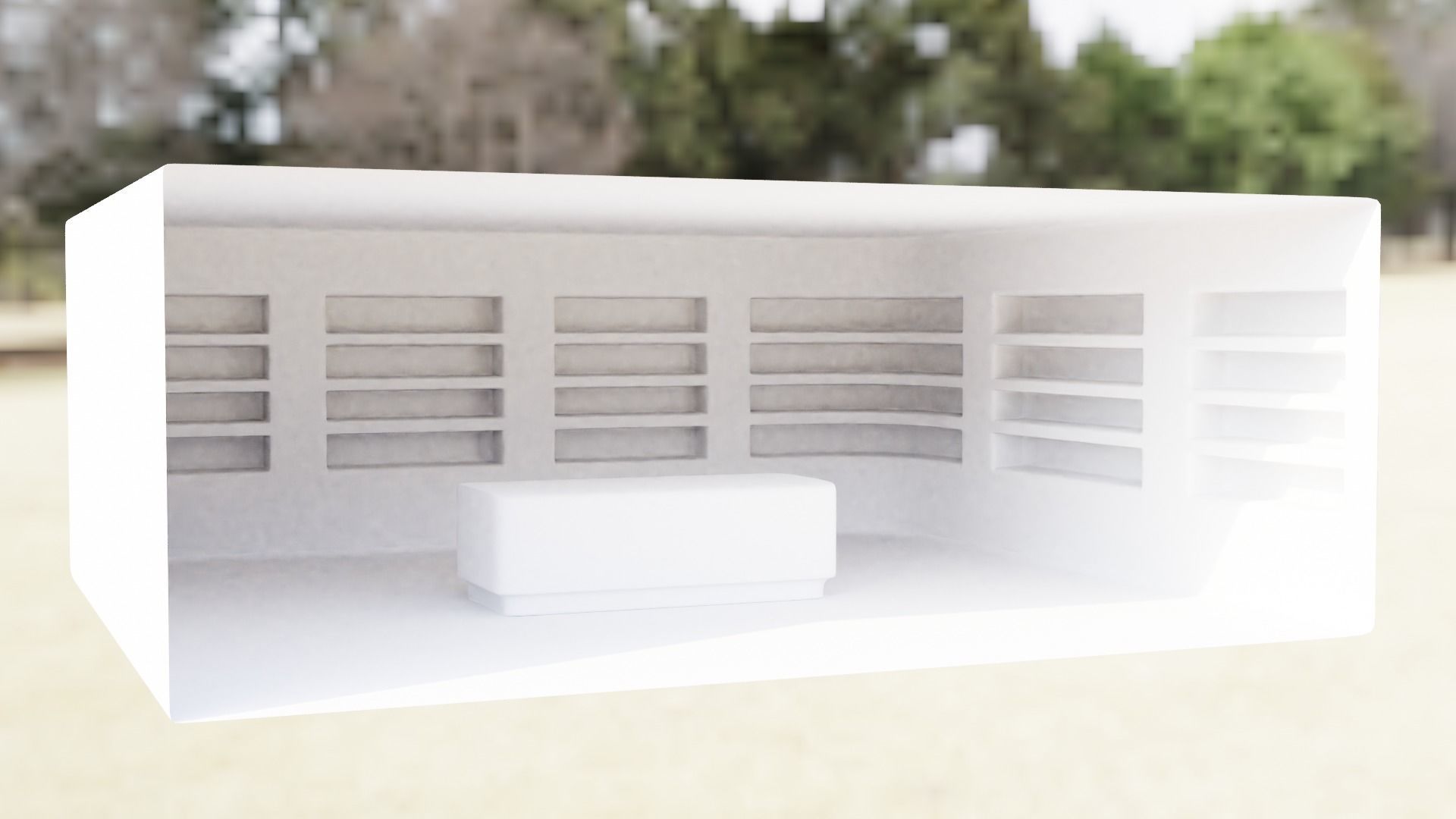 Store Layout 3D model_2