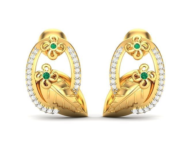 Earrings - 081 3D print model