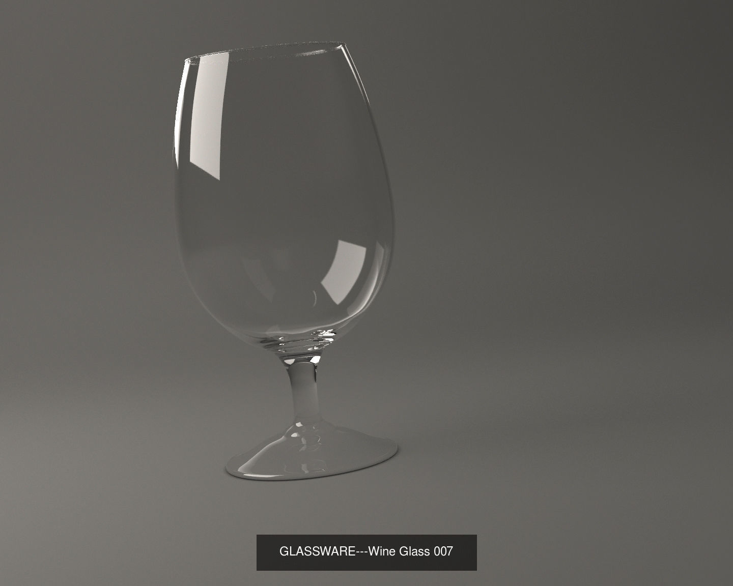 GLASSWARE---Wine Glasses 3D Model Collection_16