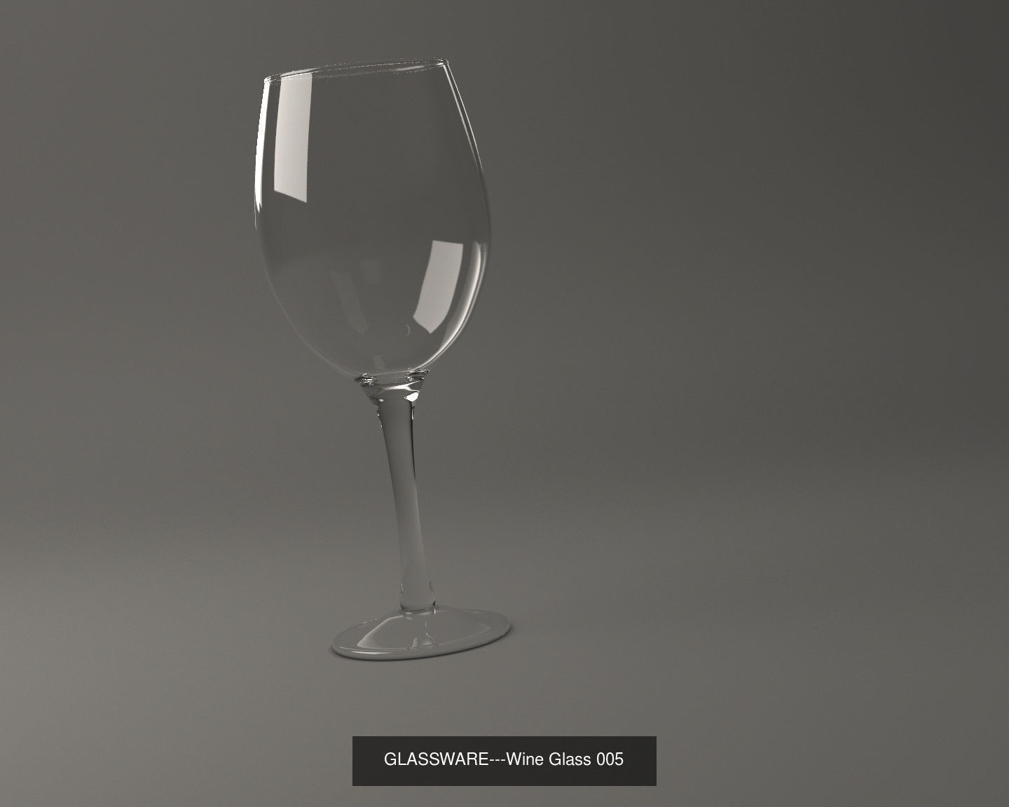 GLASSWARE---Wine Glasses 3D Model Collection_14