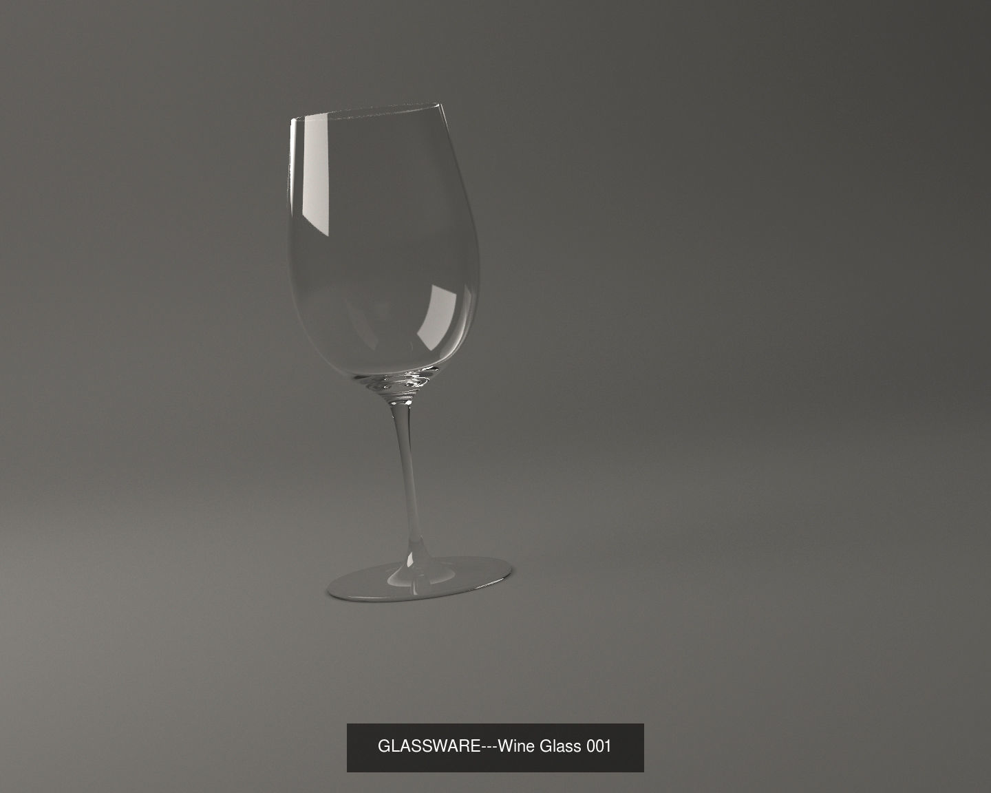 GLASSWARE---Wine Glasses 3D Model Collection_10
