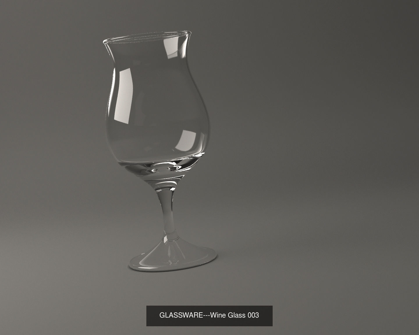 GLASSWARE---Wine Glasses 3D Model Collection_12