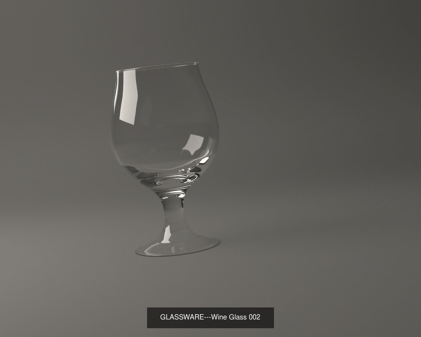 GLASSWARE---Wine Glasses 3D Model Collection_11