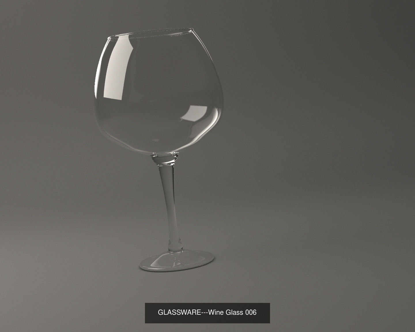 GLASSWARE---Wine Glasses 3D Model Collection_15