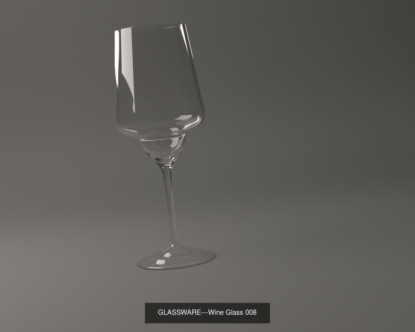 GLASSWARE---Wine Glasses 3D Model Collection_17