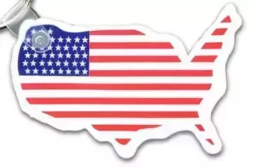 USA Shaped Key Holder  3D print model