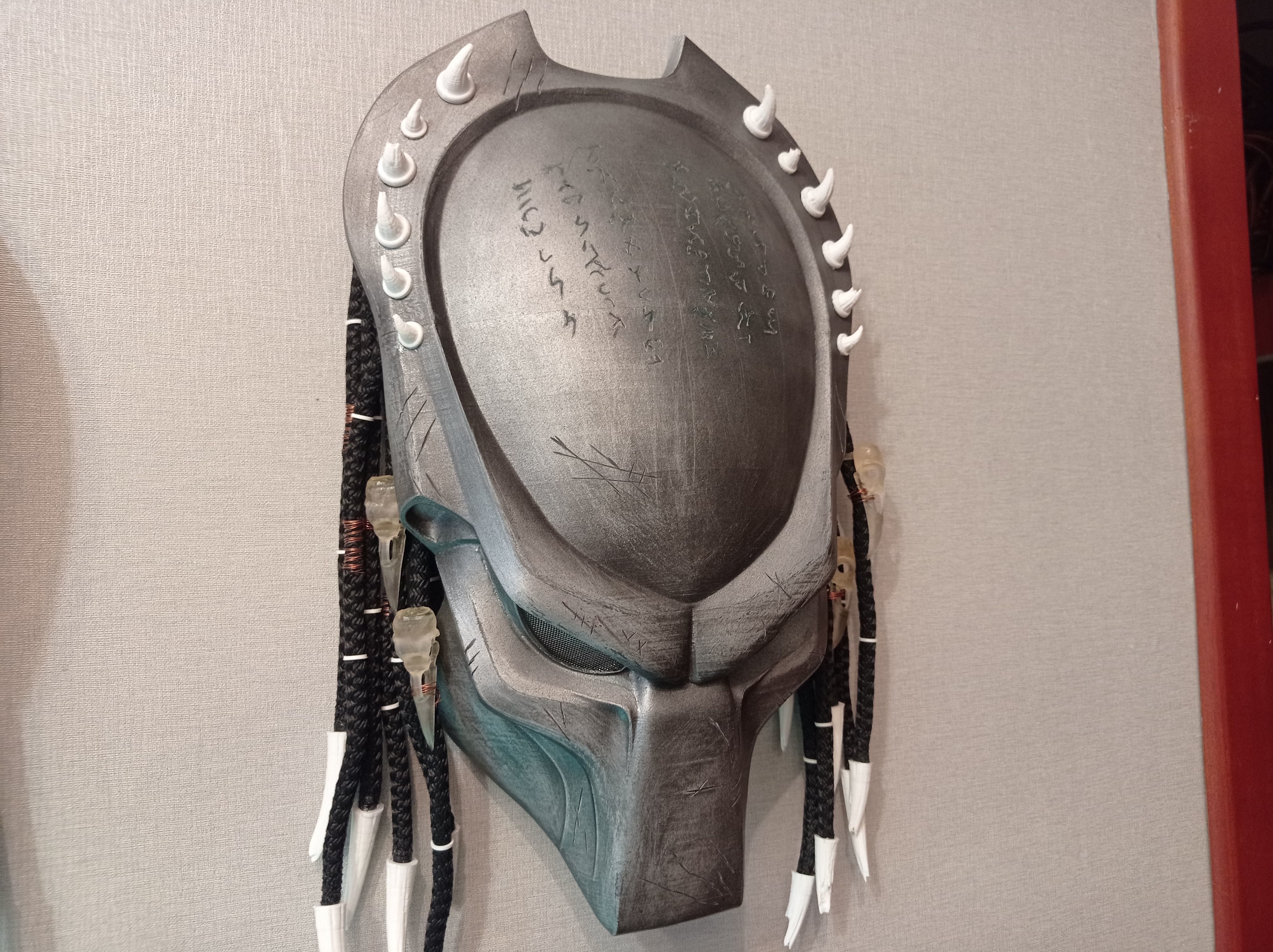 Predator mask - WOLF 3D print model_3