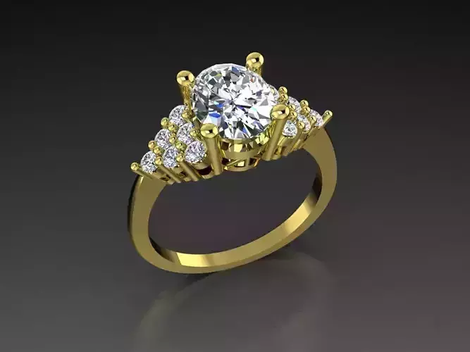 Diamond Jewelry Ring 