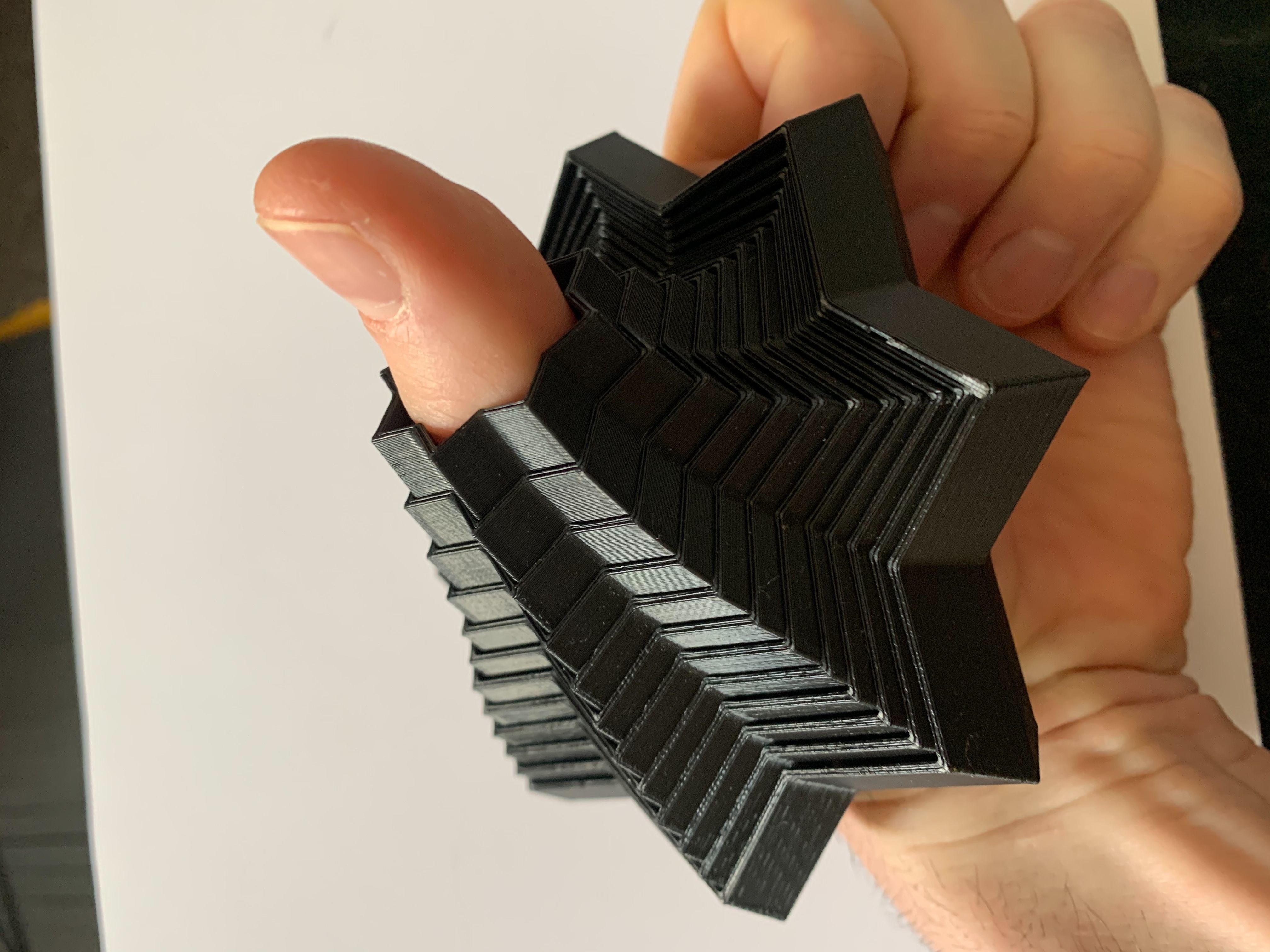 Fidget Star 3D print model_1