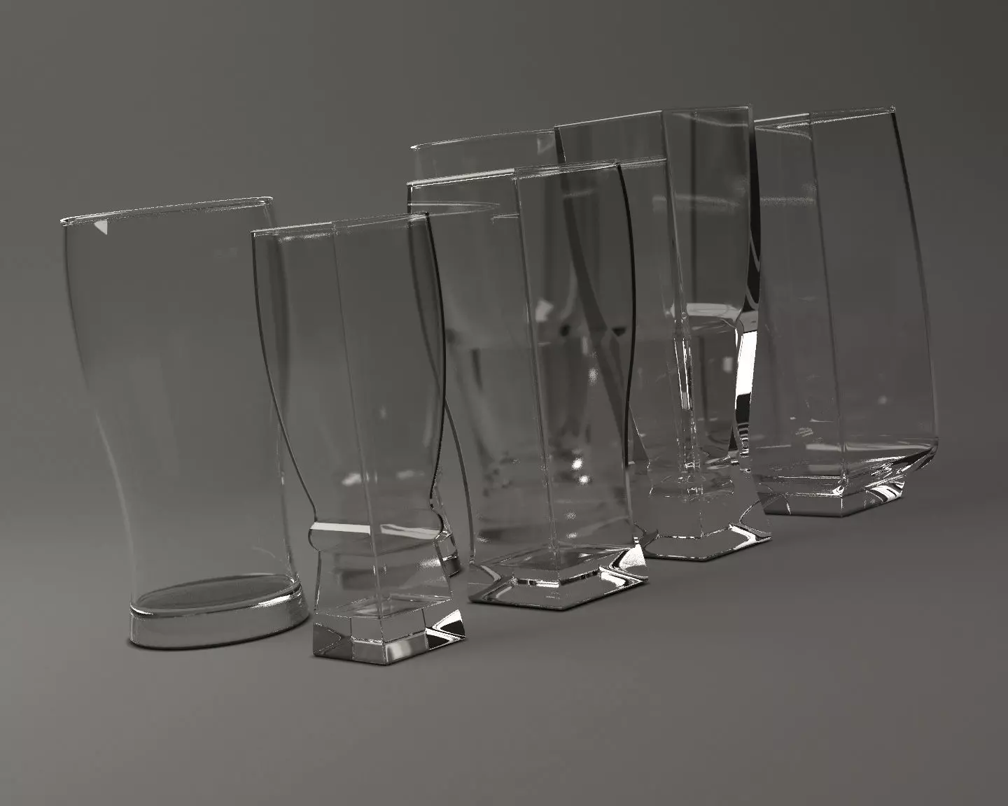 GLASSWARE---All Beer Glasses 3D Model Collection_0