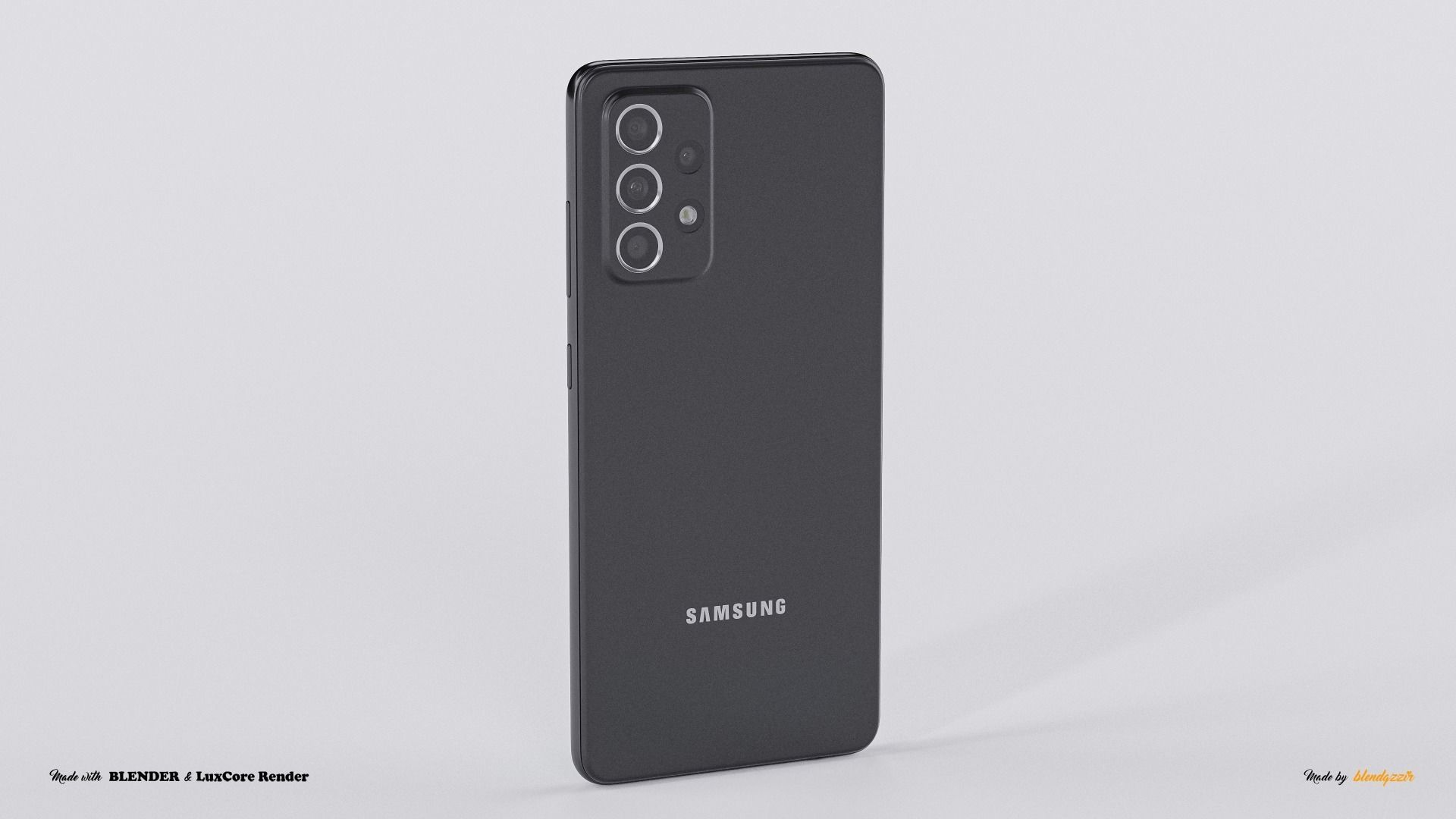 SAMSUNG GALAXY A52 AND 5G 3D model_4