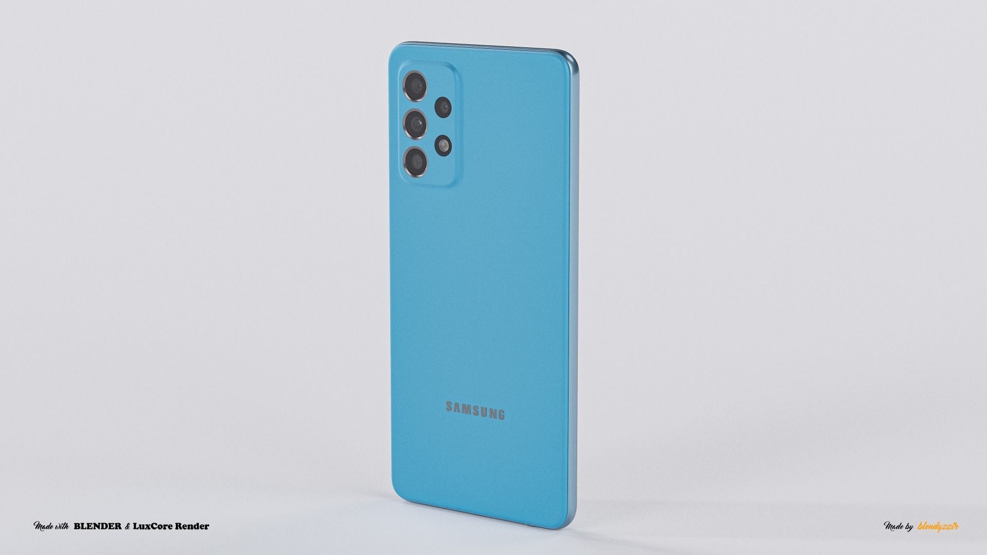 SAMSUNG GALAXY A52 AND 5G 3D model_11