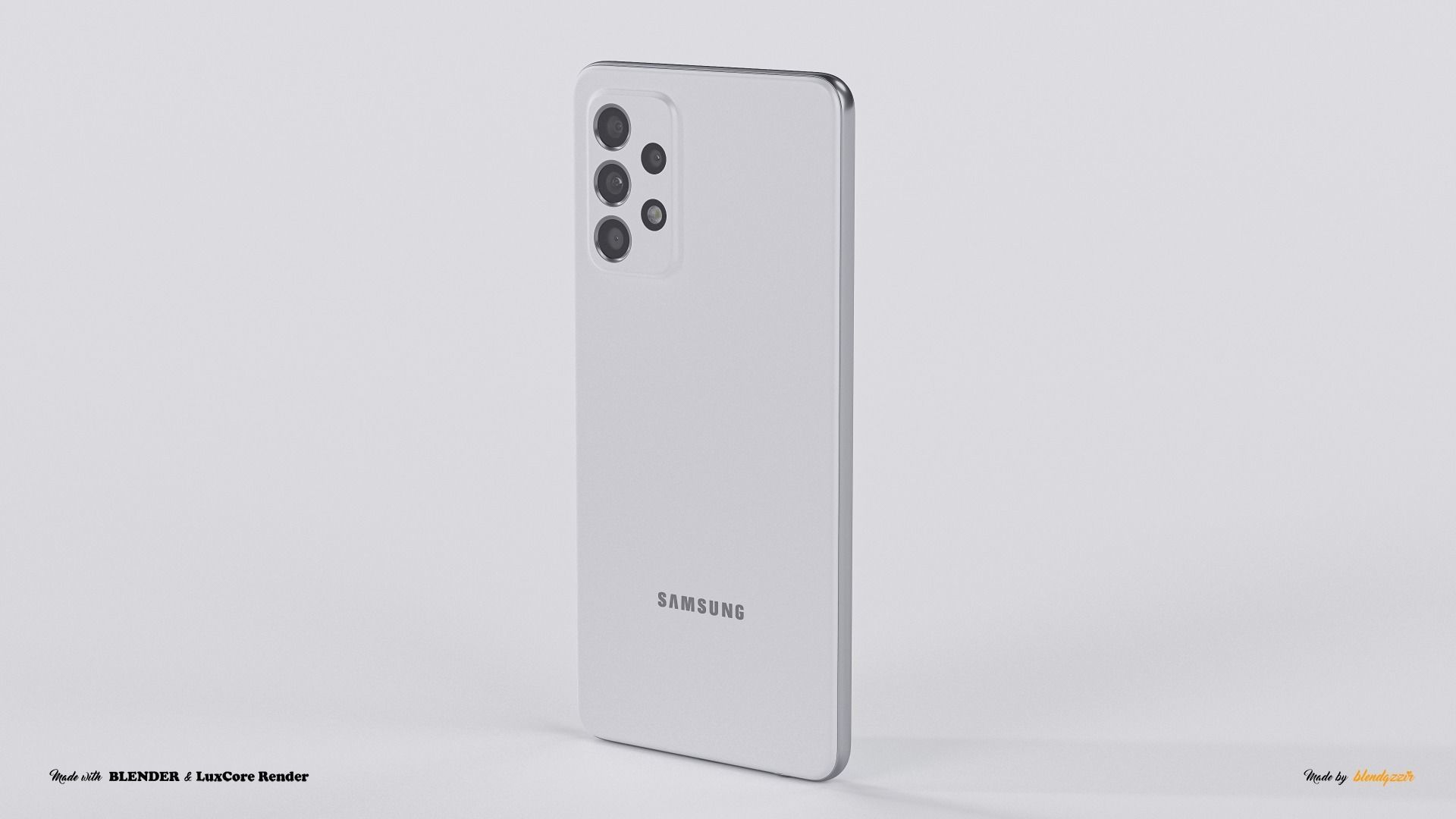 SAMSUNG GALAXY A52 AND 5G 3D model_12