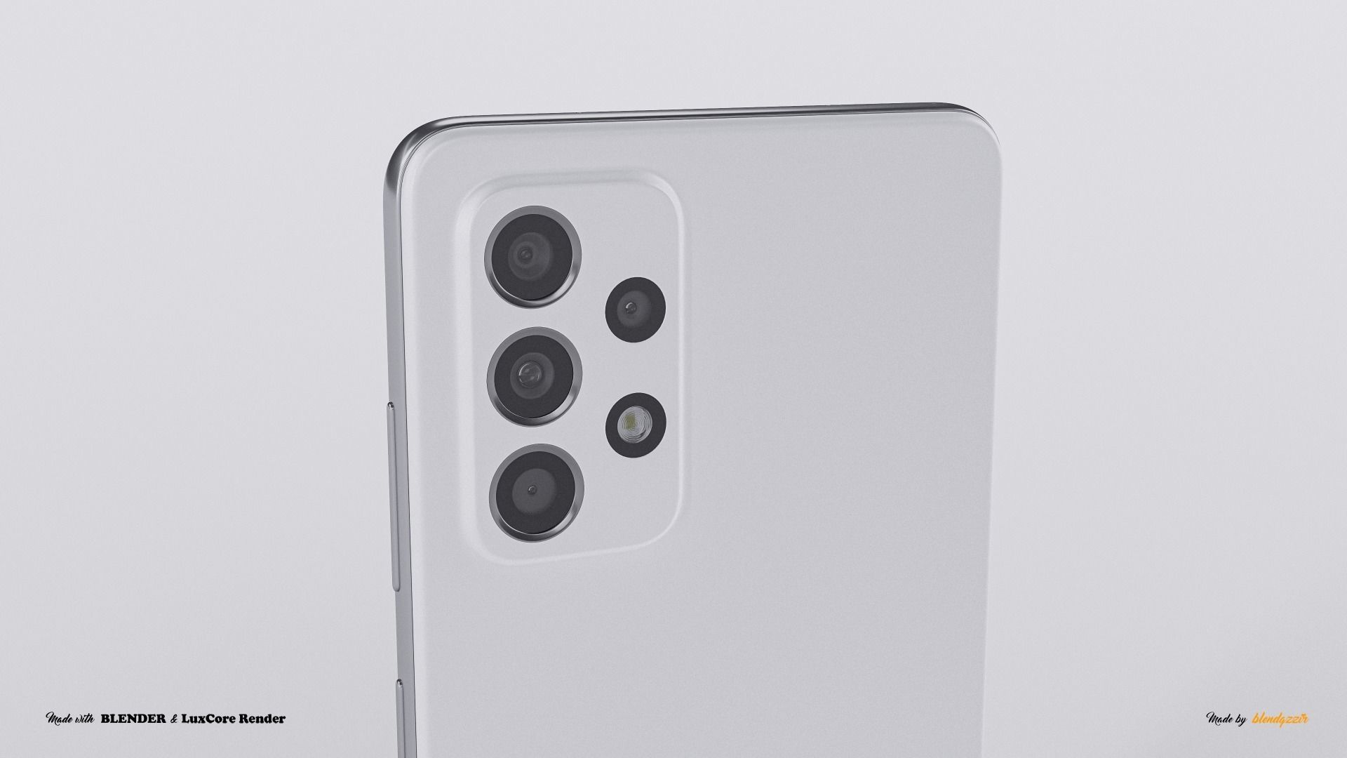 SAMSUNG GALAXY A52 AND 5G 3D model_9