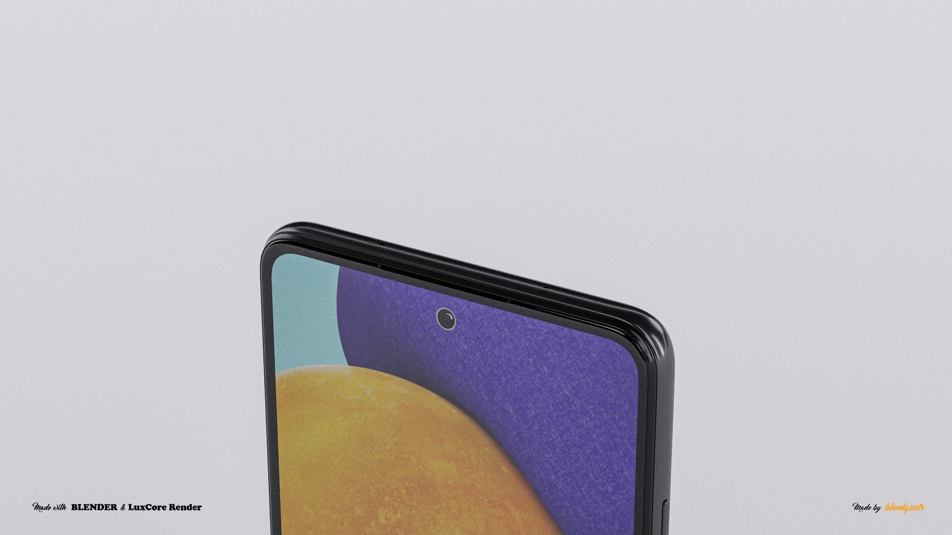 SAMSUNG GALAXY A52 AND 5G 3D model_14