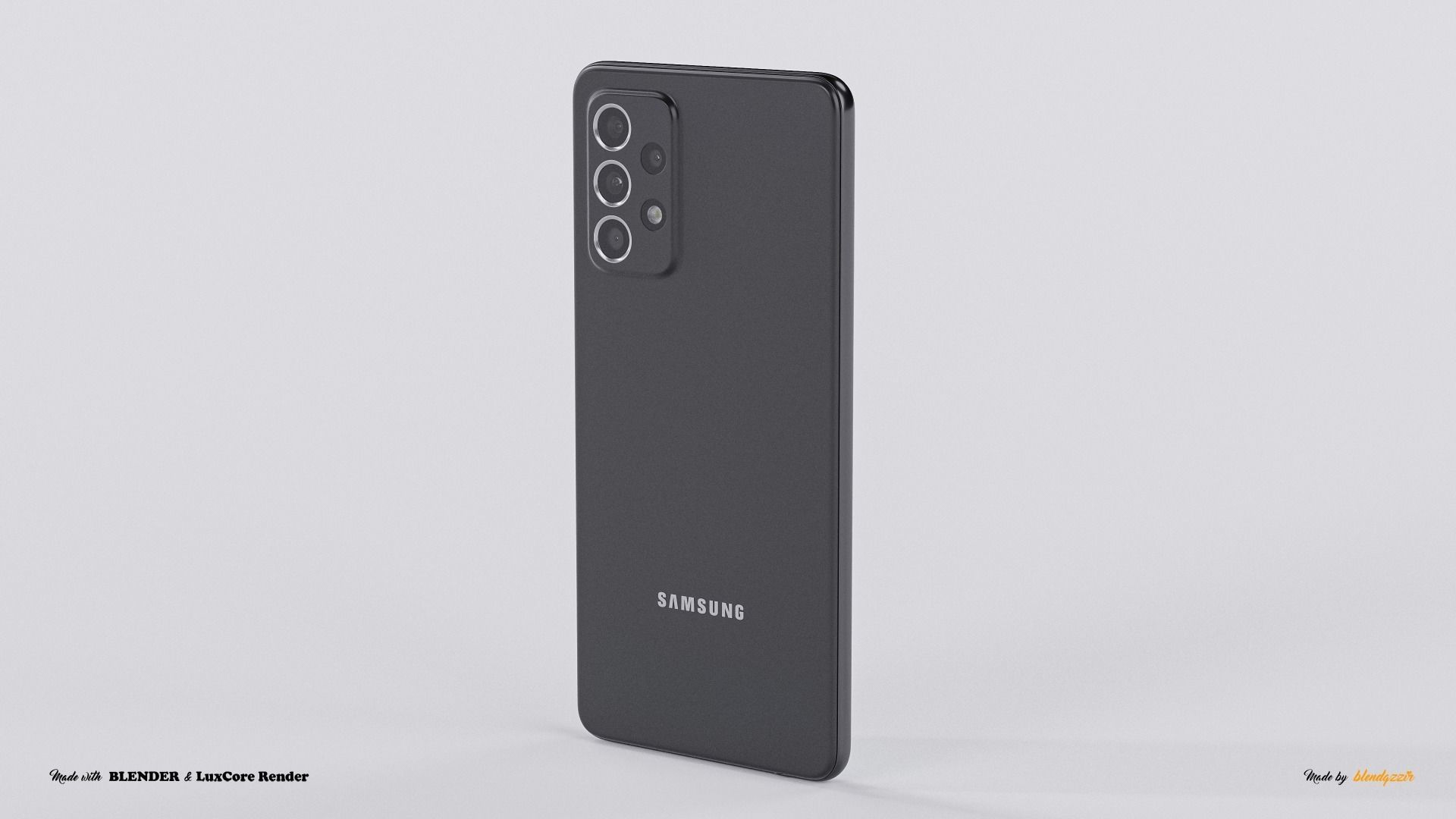 SAMSUNG GALAXY A52 AND 5G 3D model_10