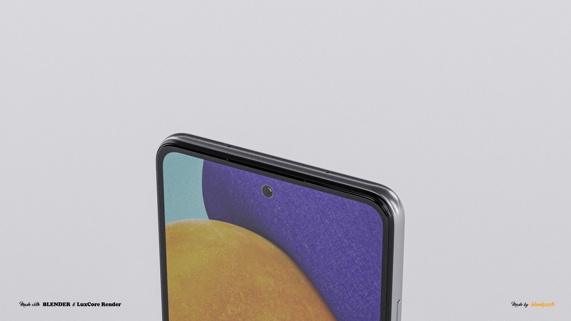 SAMSUNG GALAXY A52 AND 5G 3D model_16