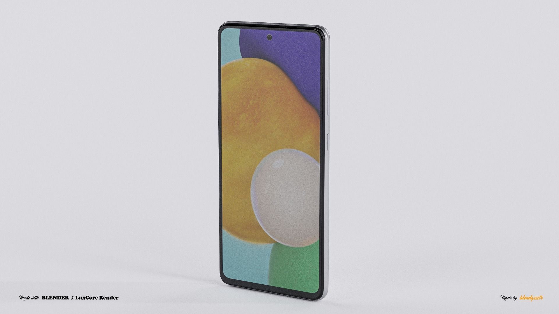 SAMSUNG GALAXY A52 AND 5G 3D model_3