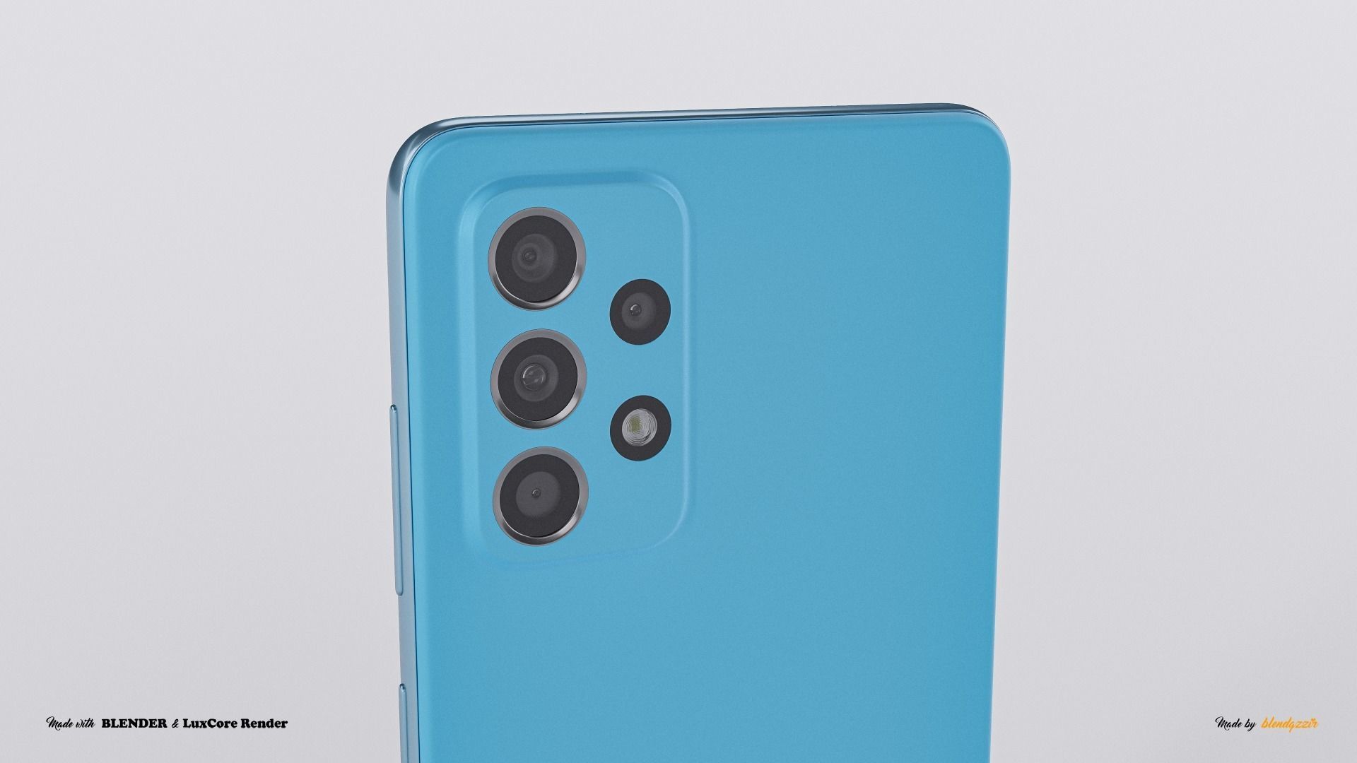 SAMSUNG GALAXY A52 AND 5G 3D model_8