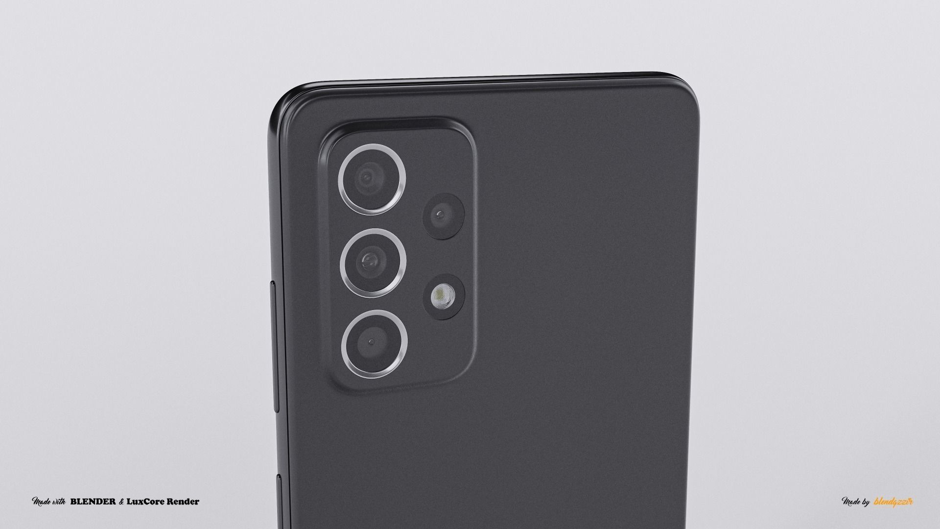 SAMSUNG GALAXY A52 AND 5G 3D model_7