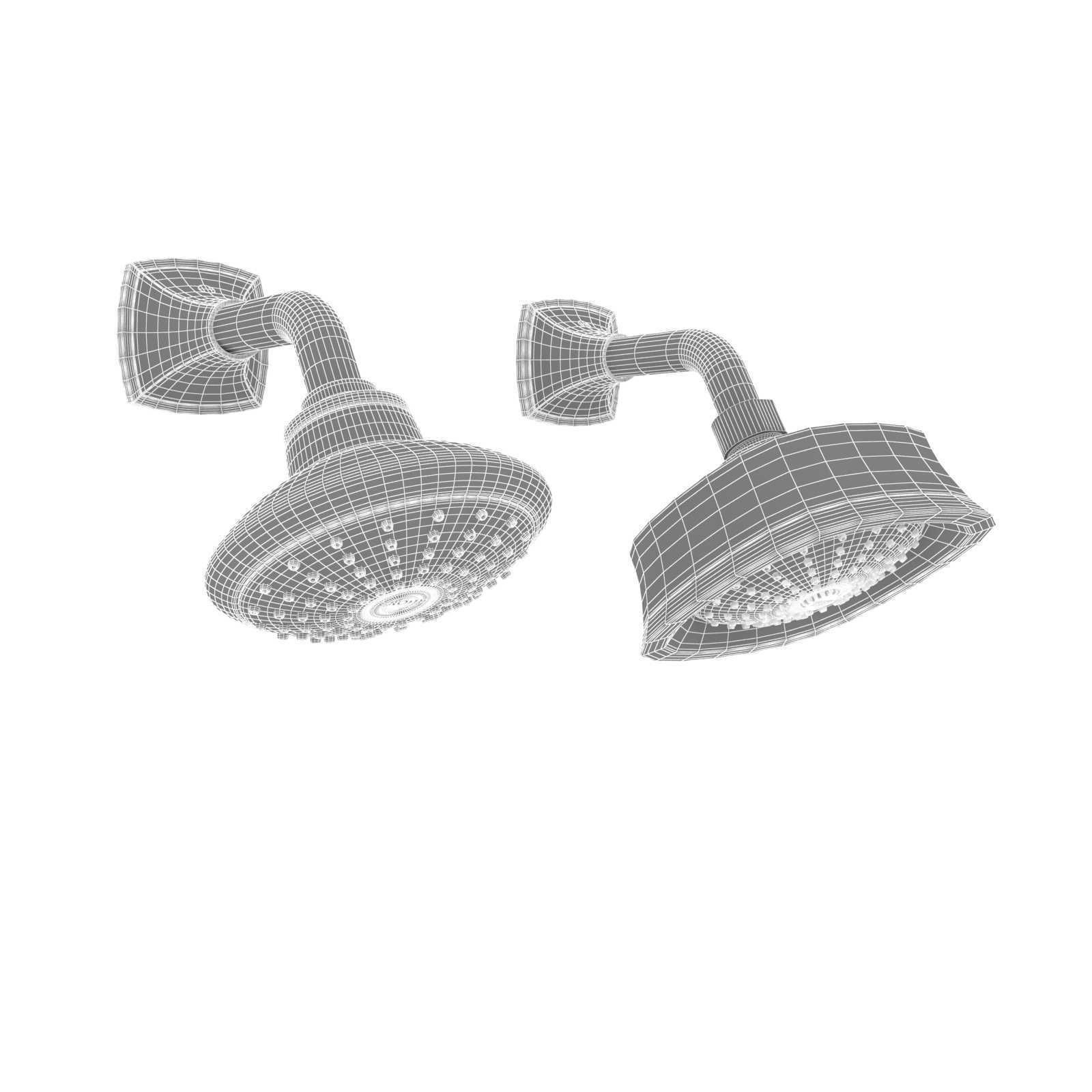 Grohe shower head 3D model_8