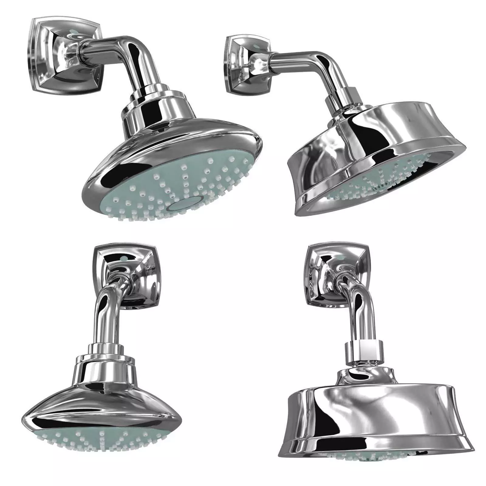 Grohe shower head 3D model_0