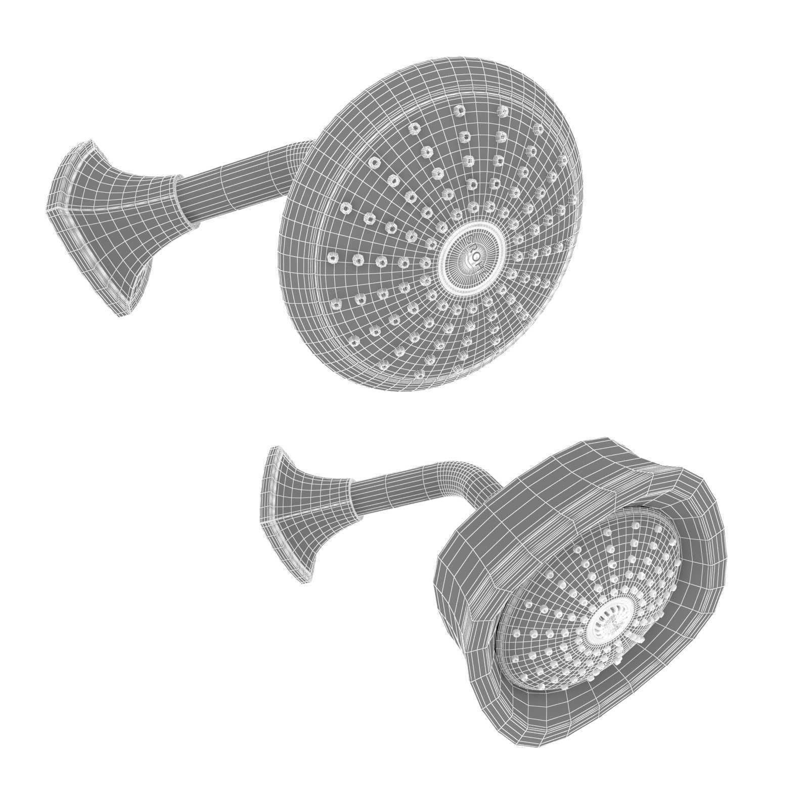 Grohe shower head 3D model_10
