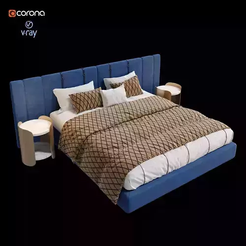ARCHILINE Design Studio - CM - Bed 03 3D model