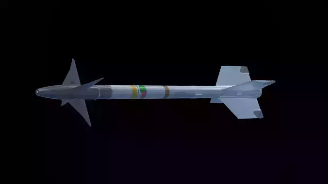 AIM-9 Sidewinder 3D model
