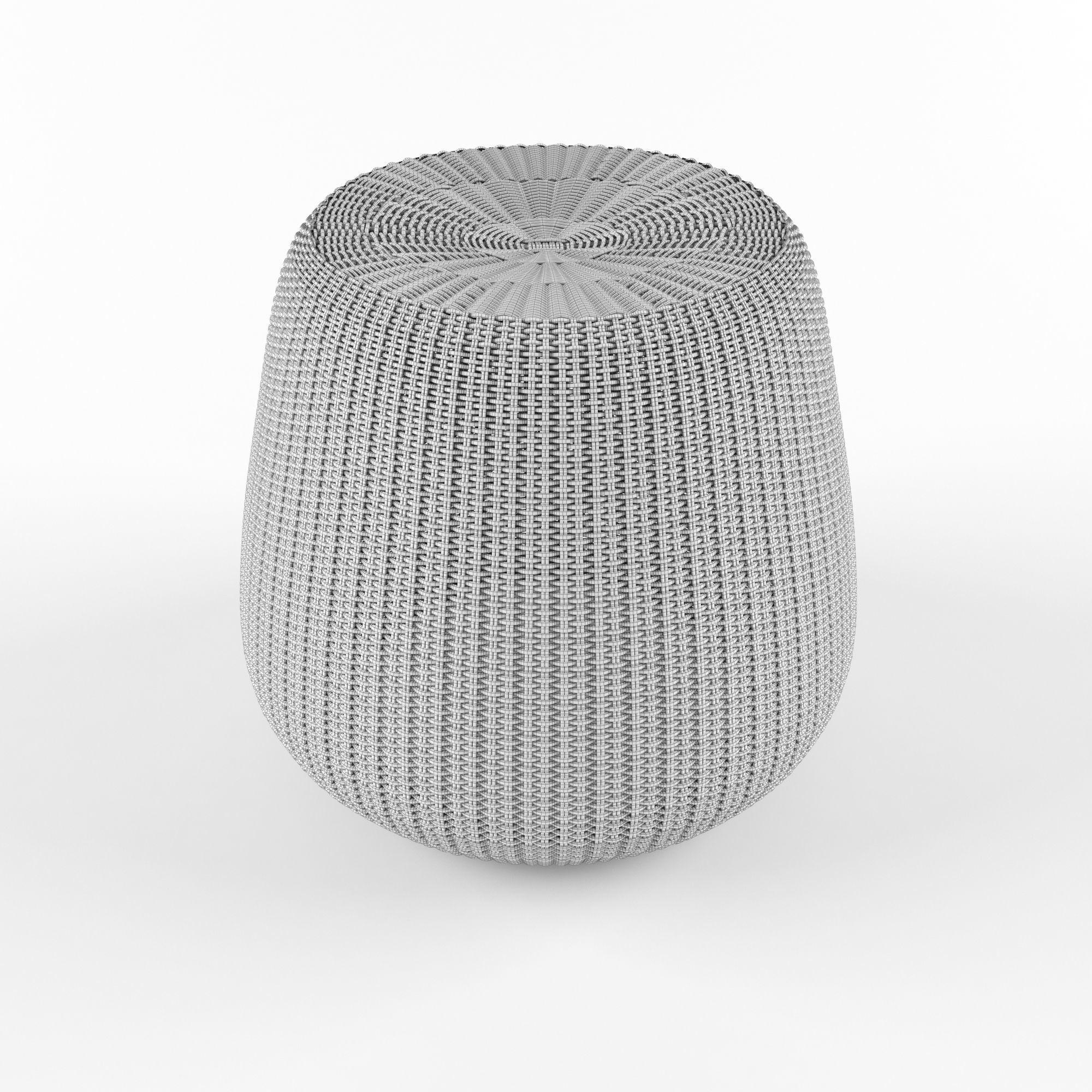 POE Stool 3D model_4