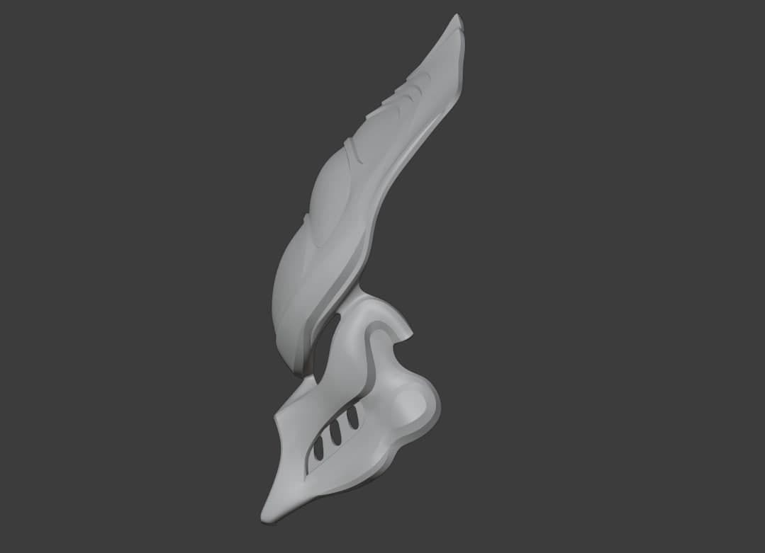 Predator mask - BOAR 3D print model_4