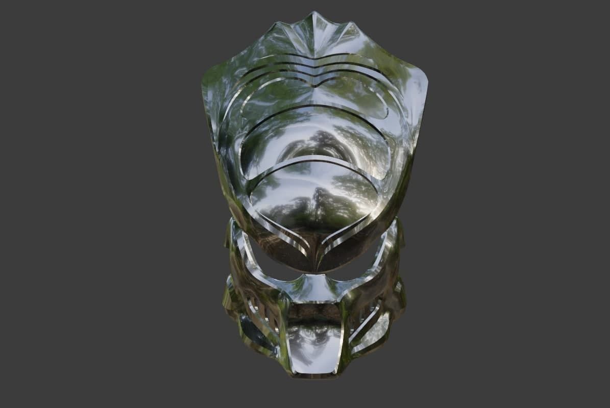 Predator mask - BOAR 3D print model_1