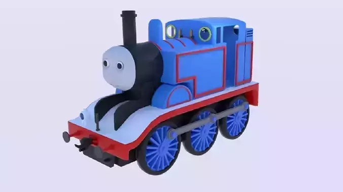  Thomas Train Locomotive 3D model