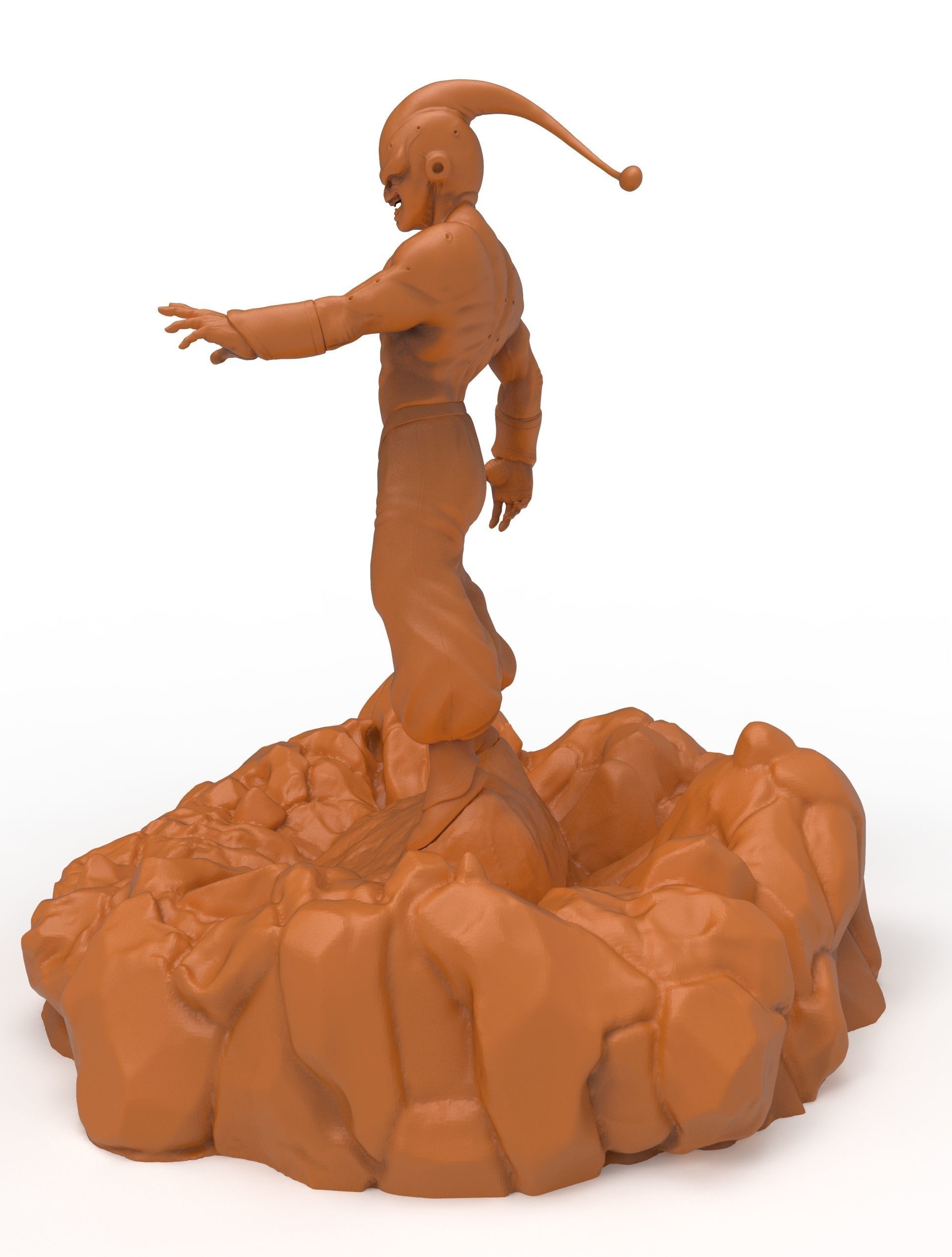 majin buu 3D print model_3