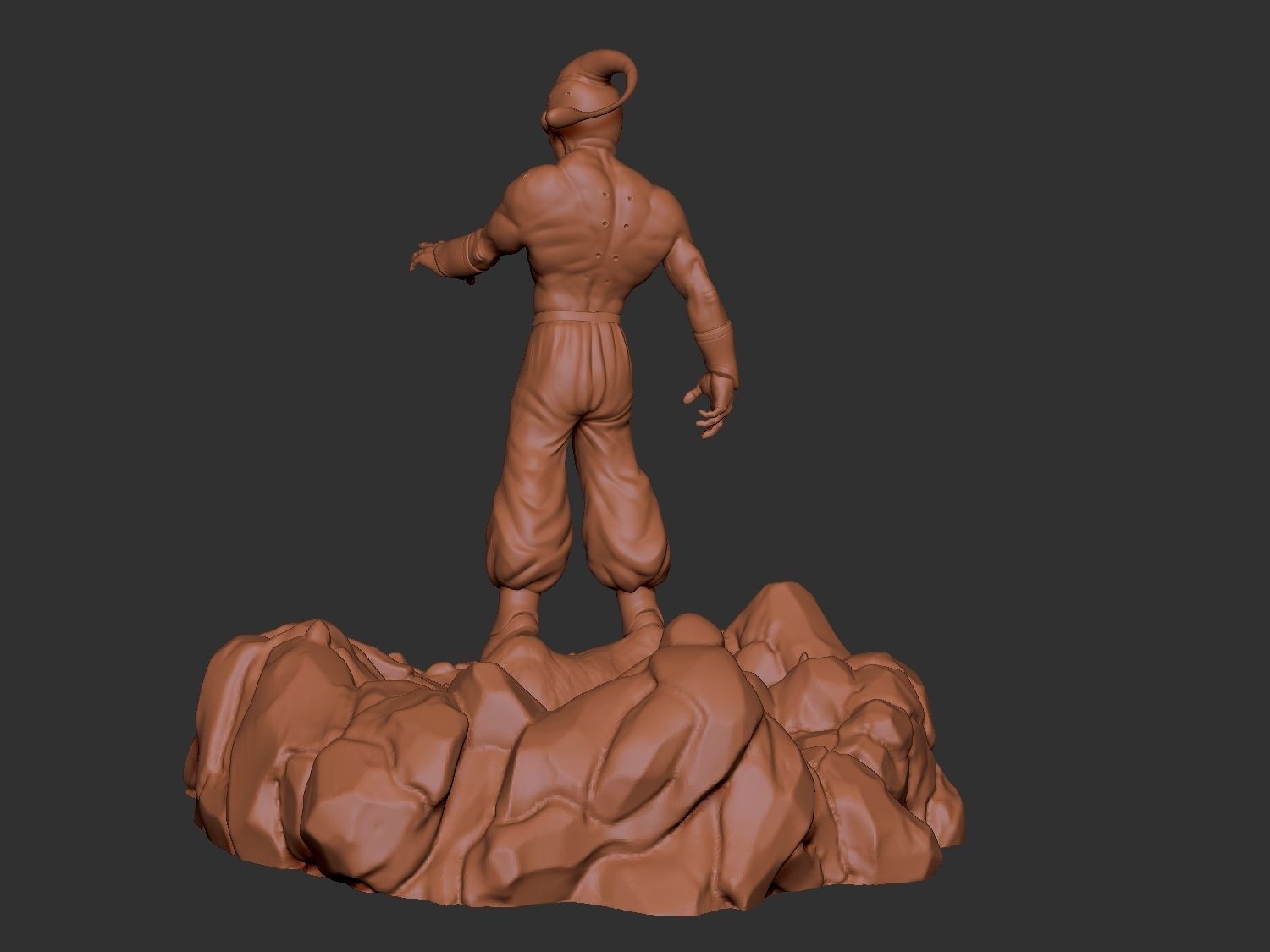 majin buu 3D print model_15