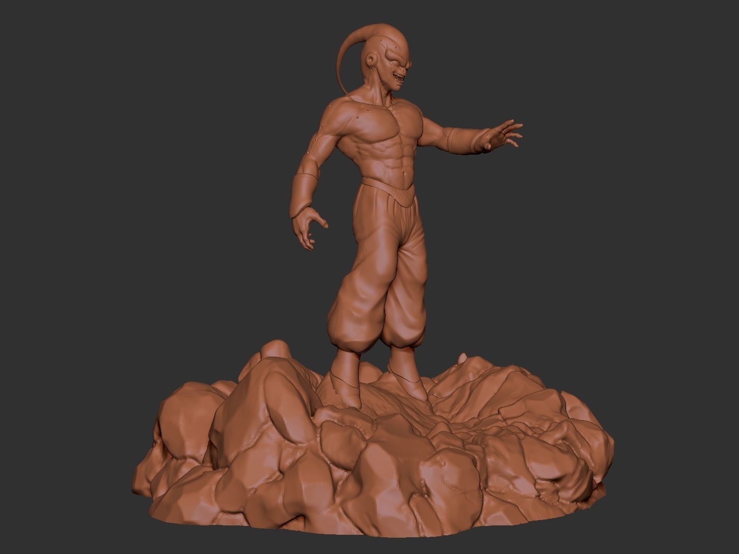 majin buu 3D print model_17