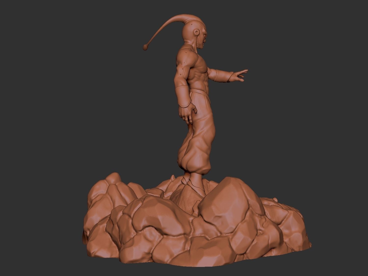 majin buu 3D print model_13