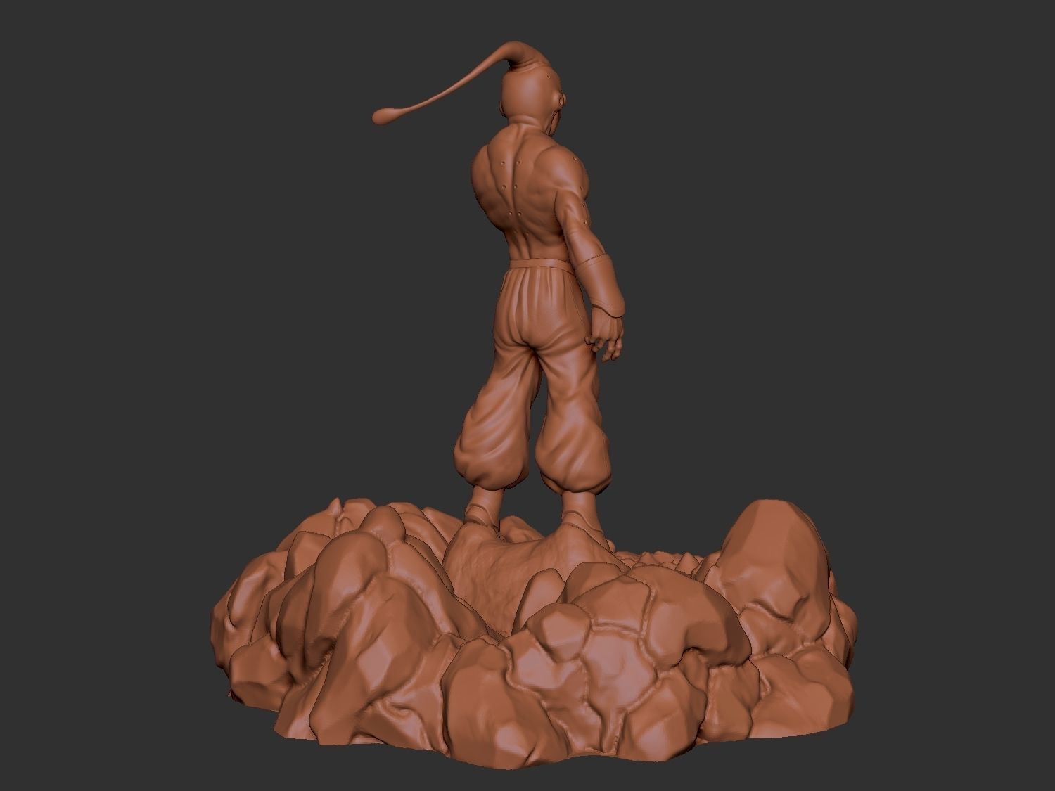 majin buu 3D print model_11