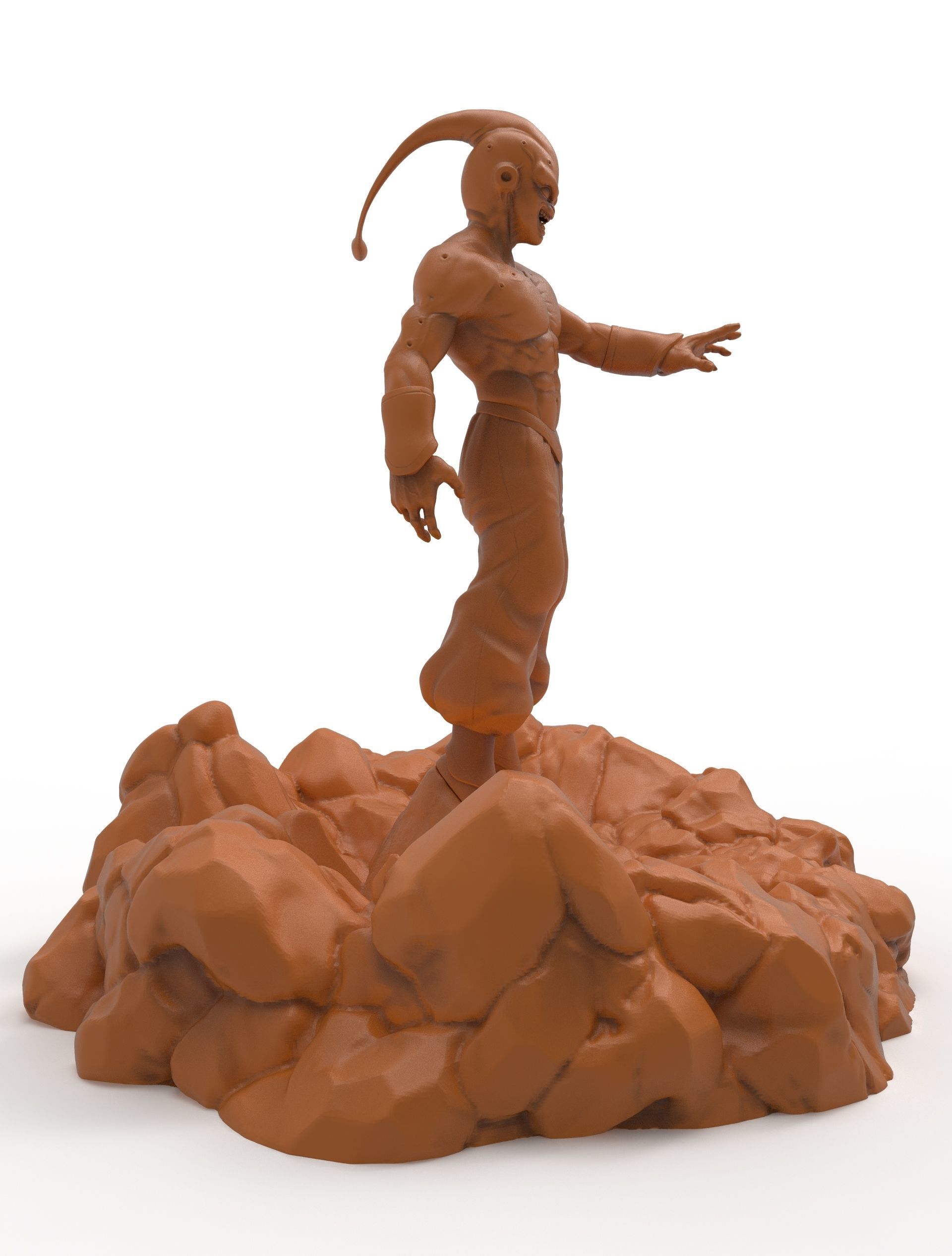 majin buu 3D print model_5