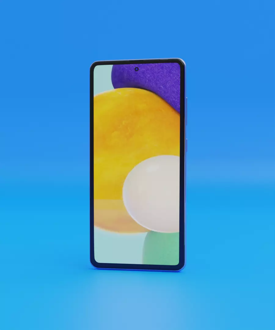 Samsung Galaxy A52 3D model_0