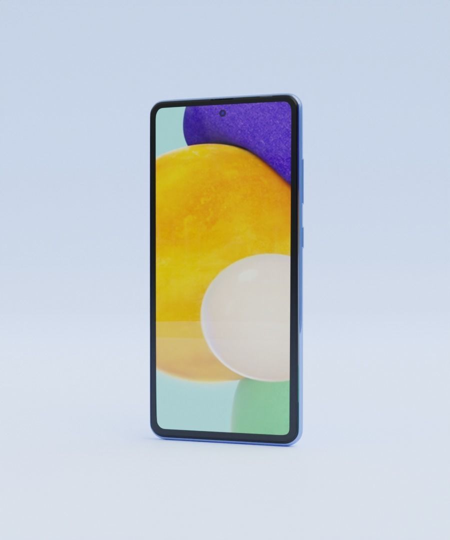 Samsung Galaxy A52 3D model_1