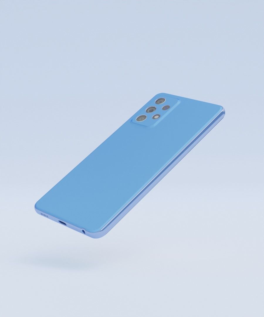 Samsung Galaxy A52 3D model_3