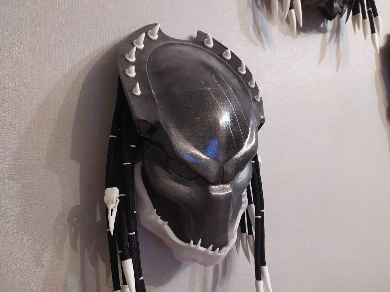 JAW for Predator mask 3D print model_8