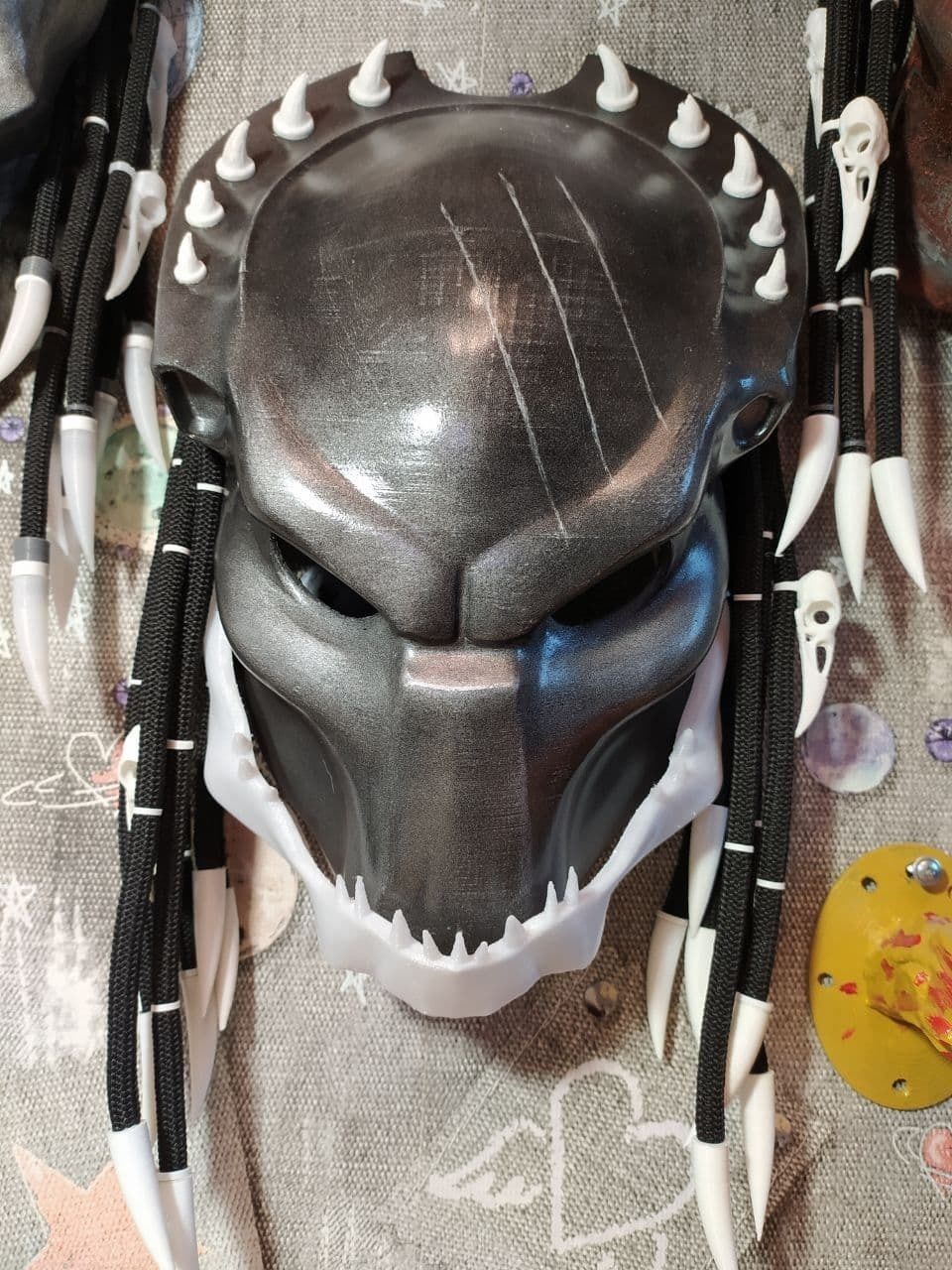 JAW for Predator mask 3D print model_6