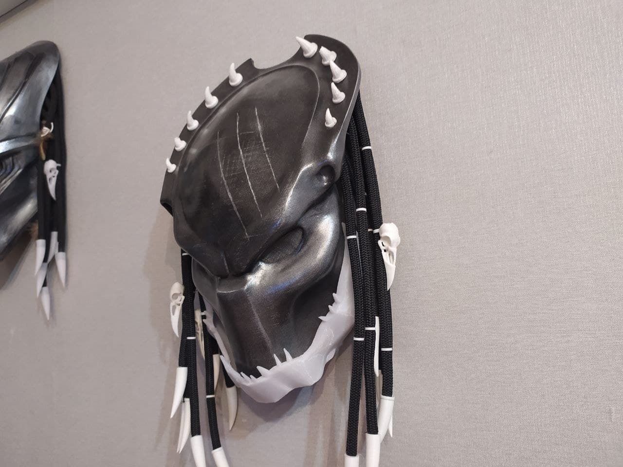 JAW for Predator mask 3D print model_9