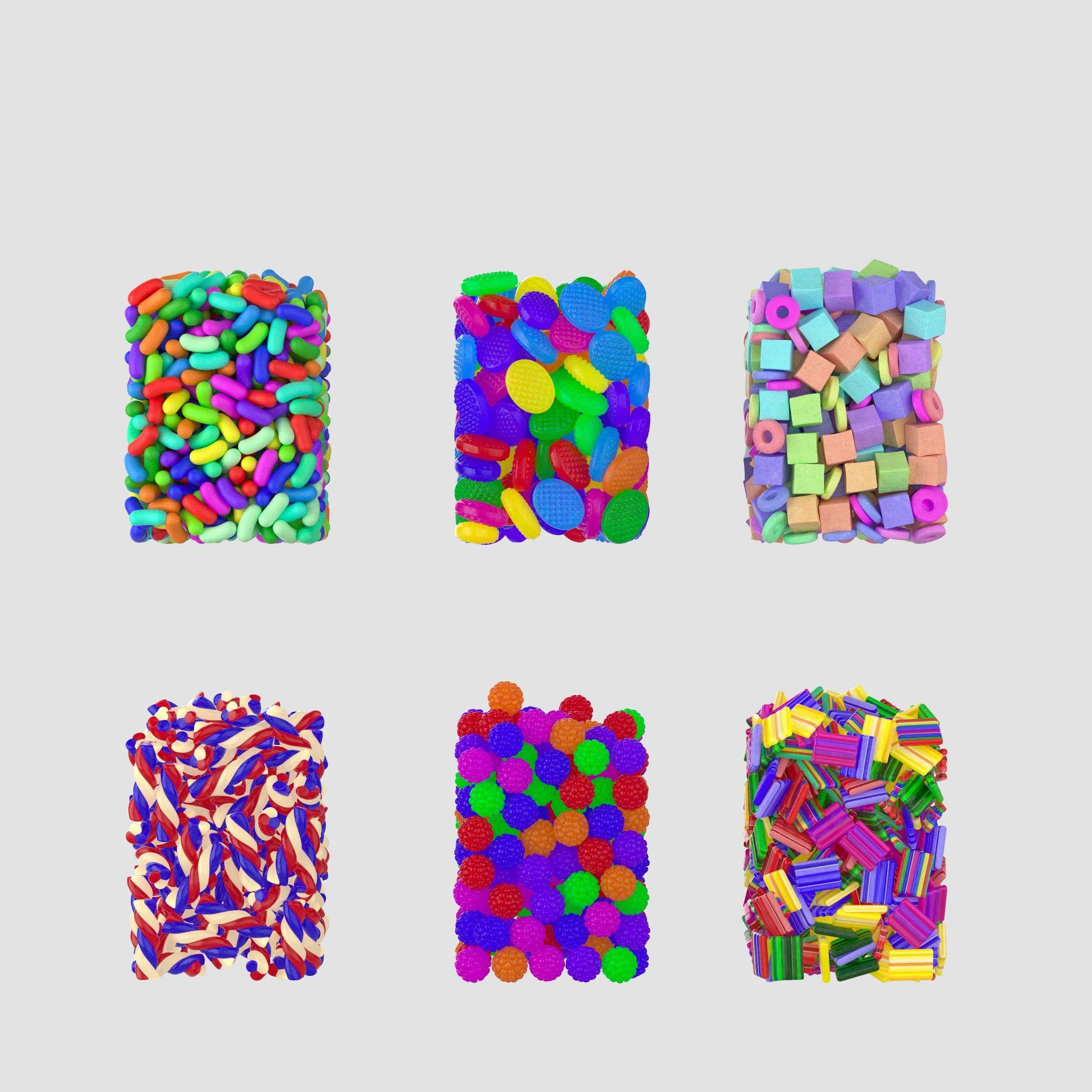 Candy Jar 3D model_3