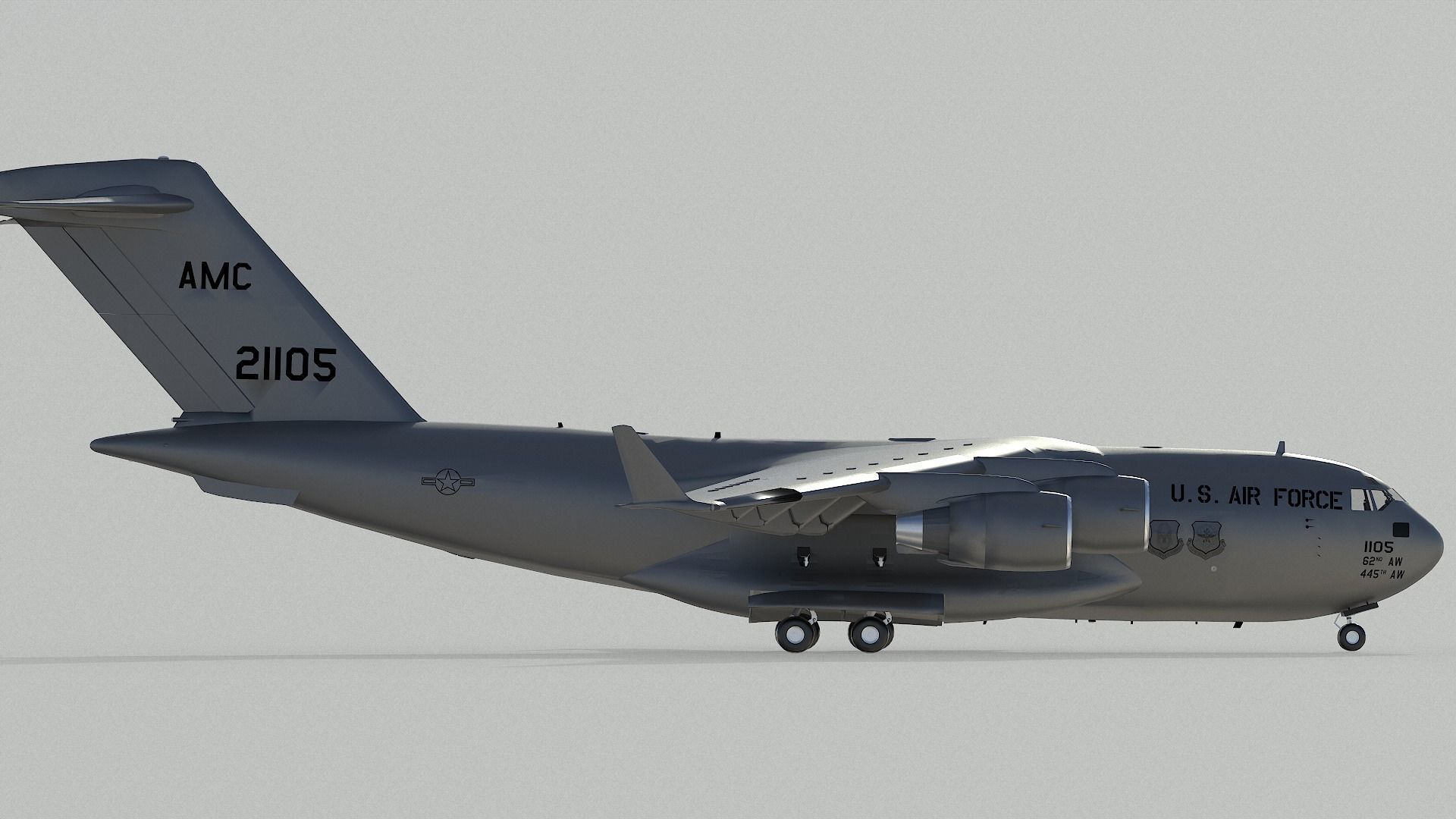 C-17  Globemaster 3D model_8