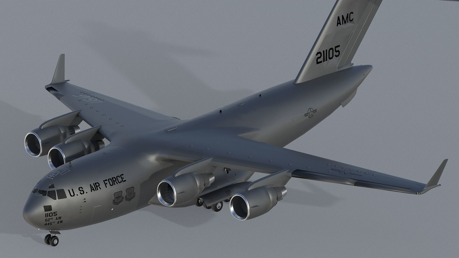 C-17  Globemaster 3D model_6